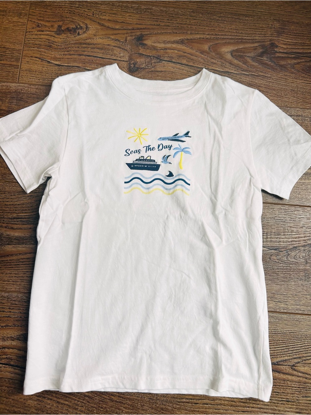 Janie and Jack White Tee
